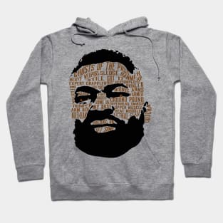 Jax text portrait Hoodie